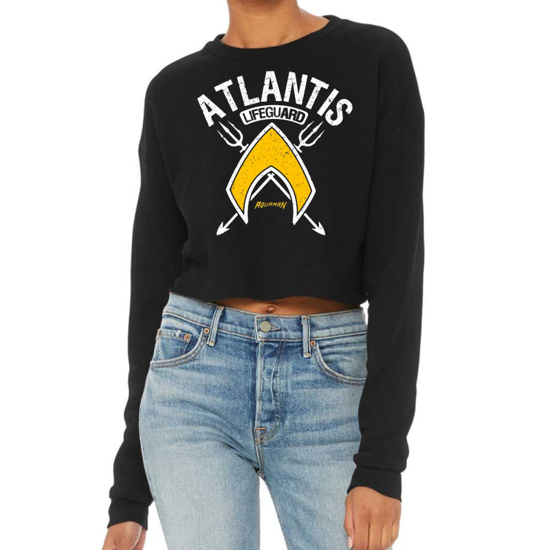 Atlantis Lifeguard Cropped Sweater by ClaytonPaulToquero | Artistshot