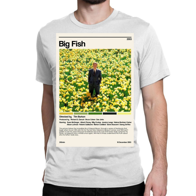 Big Fish (2003) Minimalist Movie Classic T-shirt by bellalancaster | Artistshot