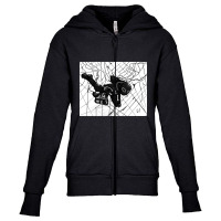 Agent Venom, Tangled Webs Youth Zipper Hoodie | Artistshot