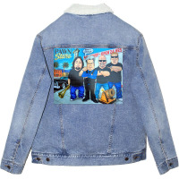 Pawn Stars In Las Vegas Poster Tumblr (1) Unisex Sherpa-lined Denim Jacket | Artistshot