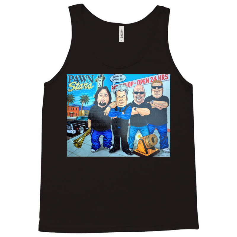 Pawn Stars In Las Vegas Poster Tumblr (1) Tank Top by rashidnoceram | Artistshot