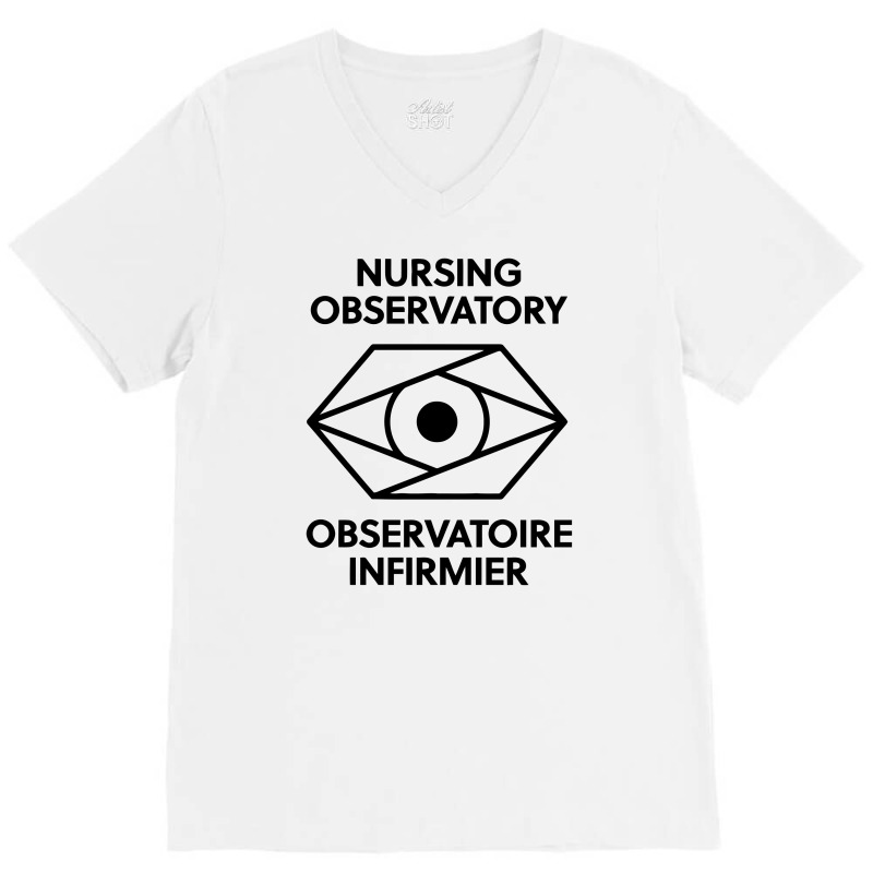 Nursing Observatory V-neck Tee | Artistshot