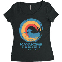 Arkansas River Kayak Adventure Women's Triblend Scoop T-shirt | Artistshot