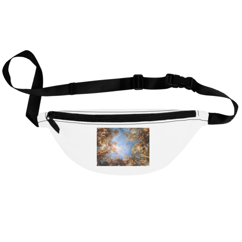 Fresco Of Angels In The Palace Of Versailles Poster Fanny Pack | Artistshot