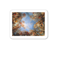 Fresco Of Angels In The Palace Of Versailles Poster Sticker | Artistshot