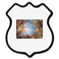 Fresco Of Angels In The Palace Of Versailles Poster Shield Patch | Artistshot