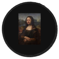 The Moaning Lisa Karl Pilkington Poster Green (1) Round Patch | Artistshot