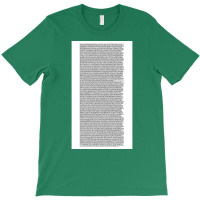 Script Of The Pilot Episode Of The Office Poster Boy (1) T-shirt | Artistshot