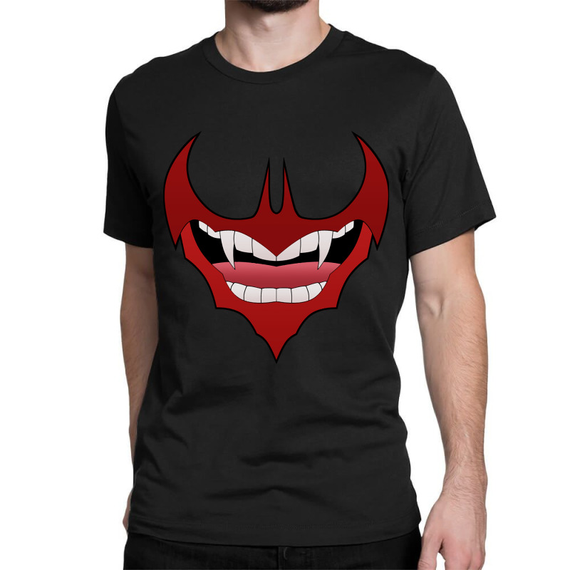 Bat Shaped Vampire Mouth Lip Classic T-shirt by denverhumans58 | Artistshot