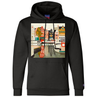 Shapes Houses Of Amsterdam Champion Hoodie | Artistshot