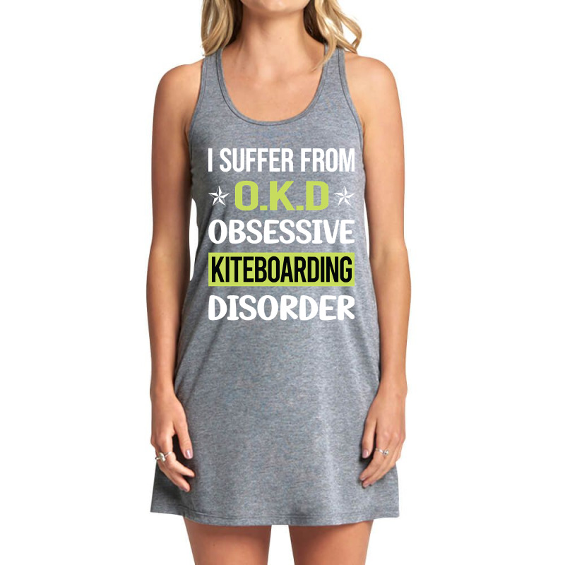 Obsessive Love Kiteboarding Kiteboard Kiteboarder Tank Dress by cryingfamilies16 | Artistshot