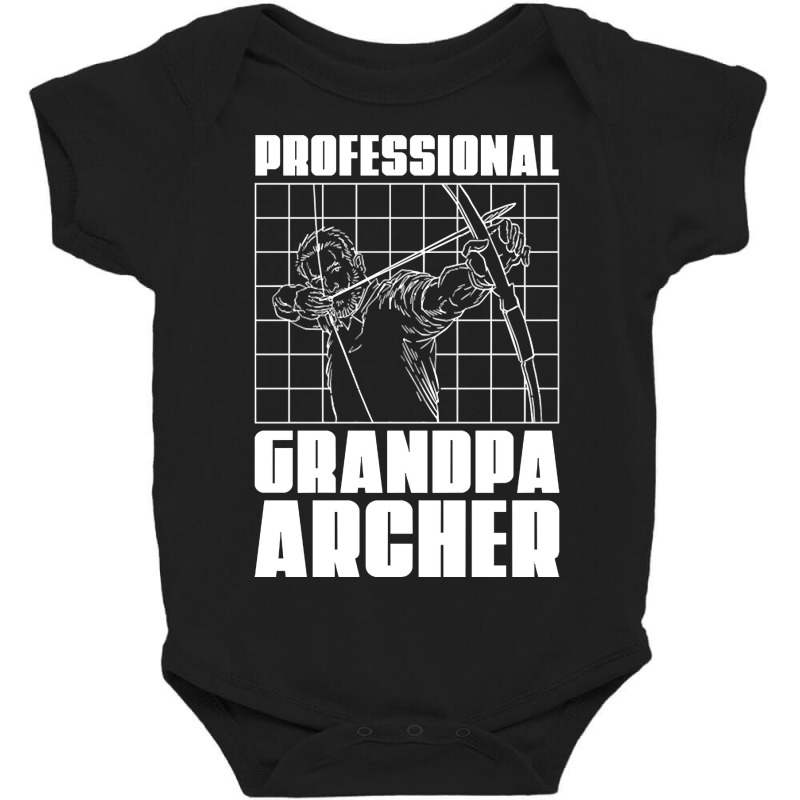 Archery Archer Bowman Arrow - Target Bow Archery Garnddad Baby Bodysuit | Artistshot