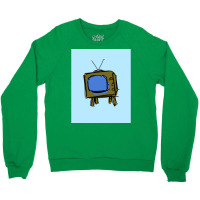 Television Set Poster Nostalgia (1) Crewneck Sweatshirt | Artistshot