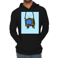 Television Set Poster Nostalgia (1) Lightweight Hoodie | Artistshot