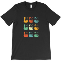 Tstyle Electric Guitar Bodies Retro Theme T-shirt | Artistshot