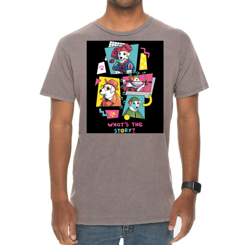 Wishbone Tv Show Tshirtwhatx27s The Story Wishbone Tv Show 90s Russell Vintage T-Shirt by peatcrascow | Artistshot