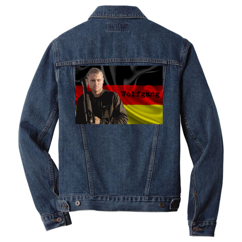 Wolfgang Sense8 Poster Boy (1) Men Denim Jacket by peatcrascow | Artistshot