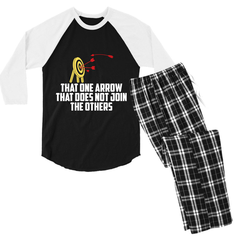 Archery Archer Bowman-8ar2q Men's 3/4 Sleeve Pajama Set | Artistshot