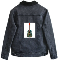 The Guitar 1 Unisex Sherpa-lined Denim Jacket | Artistshot