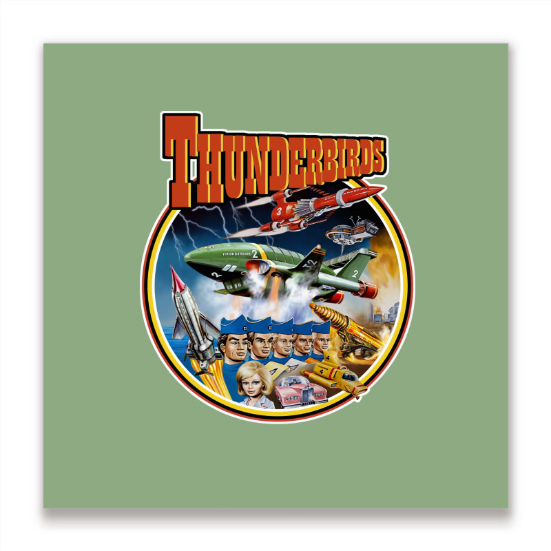 Thunderbirds Metal Print Square | Artistshot