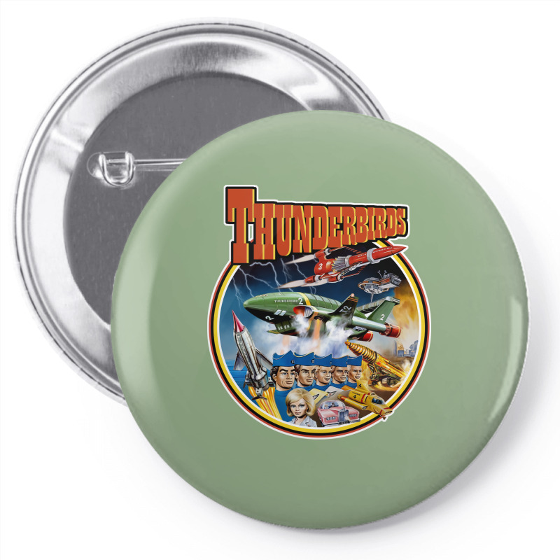 Thunderbirds Pin-back Button | Artistshot