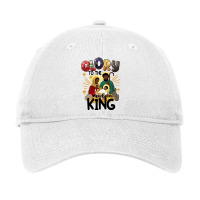 Glory To The Newborn King Black Jesus Adjustable Cap | Artistshot