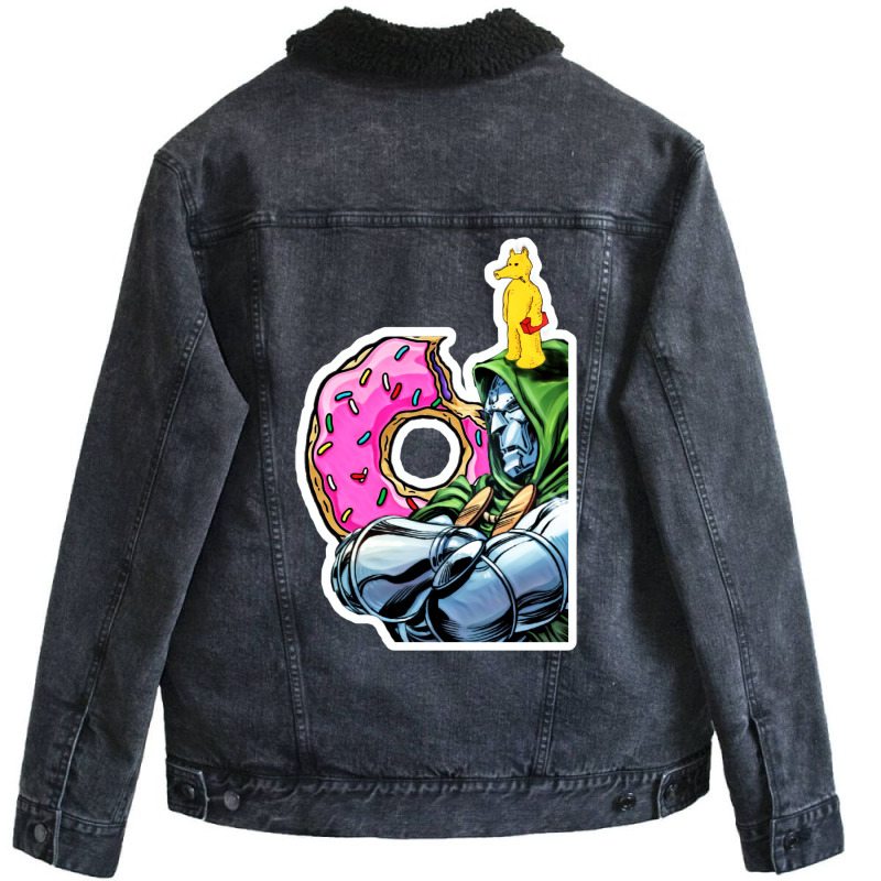 Mad Villain Girl Love Unisex Sherpa-lined Denim Jacket | Artistshot