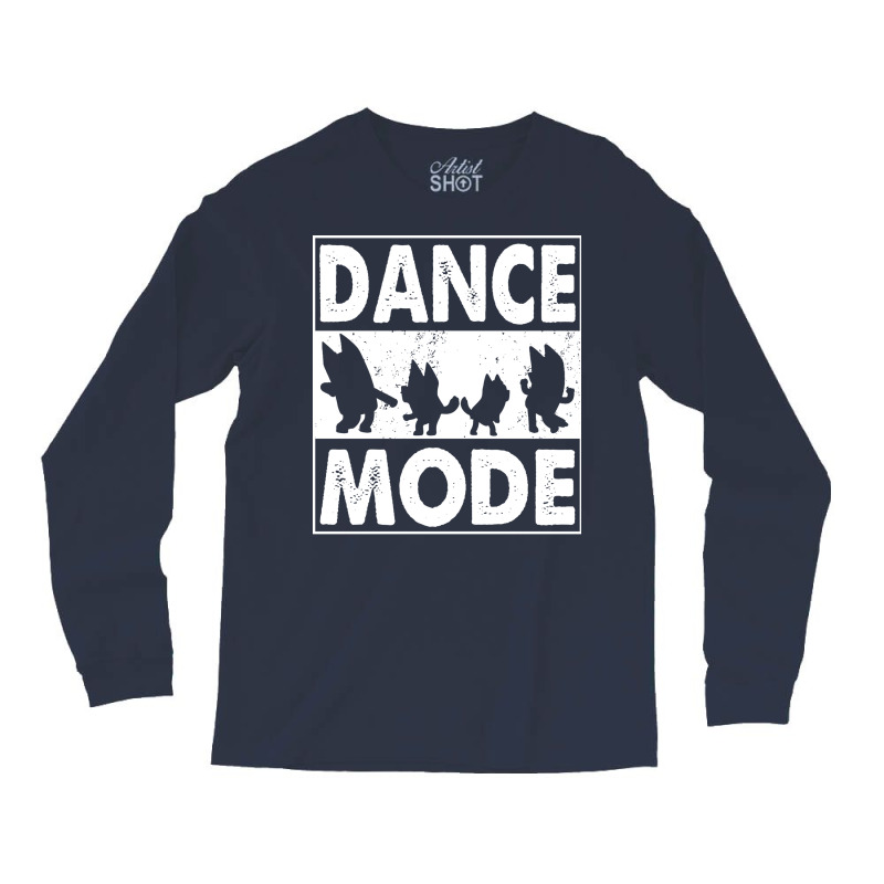 Distressed Heeler Dance Love Vintage Long Sleeve Shirts by lybohasmanop | Artistshot