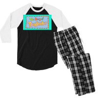 Uk Retro 90x27s Cbbc The Story Of Tracy Beaker Design Poster Summer (1 Men's 3/4 Sleeve Pajama Set | Artistshot