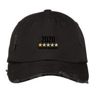 2020 Would Not Recommend One Star Review Vintage Cap | Artistshot