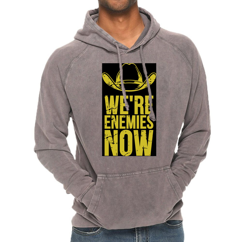 We Are Enemies Now Poster Retro (1) Vintage Hoodie by nanzolveyt | Artistshot