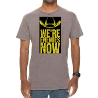 We Are Enemies Now Poster Retro (1) Vintage T-shirt | Artistshot