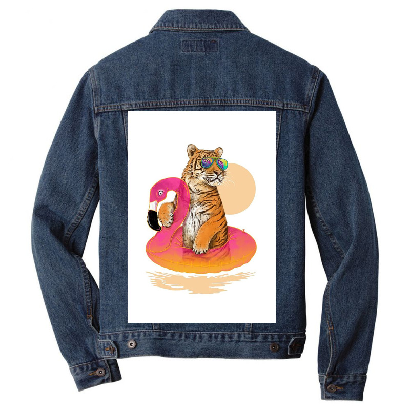 Chillin Men Denim Jacket by stevewoodard | Artistshot