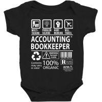 Accounting Bookkeeper - Multitasking Baby Bodysuit | Artistshot