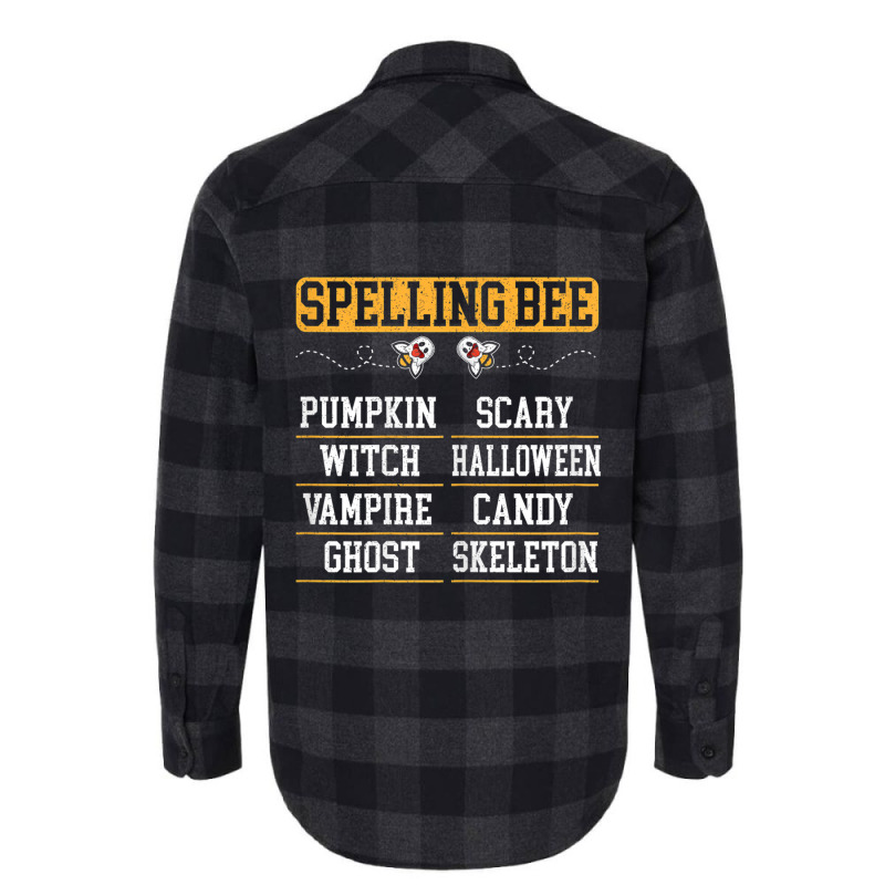 Womens Spelling Bee Costume For A Halloween Costume For Teacher Flannel Shirt | Artistshot