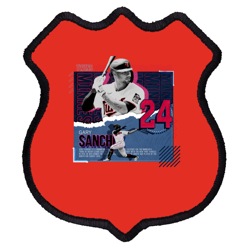 Gary Sanchez Baseball Paper Poster Green Girl Shield Patch | Artistshot