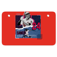 Gary Sanchez Baseball Paper Poster Green Girl Atv License Plate | Artistshot