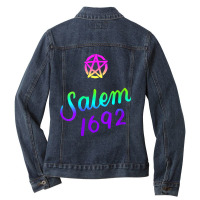 Occult Salem 1692 Ladies Denim Jacket | Artistshot