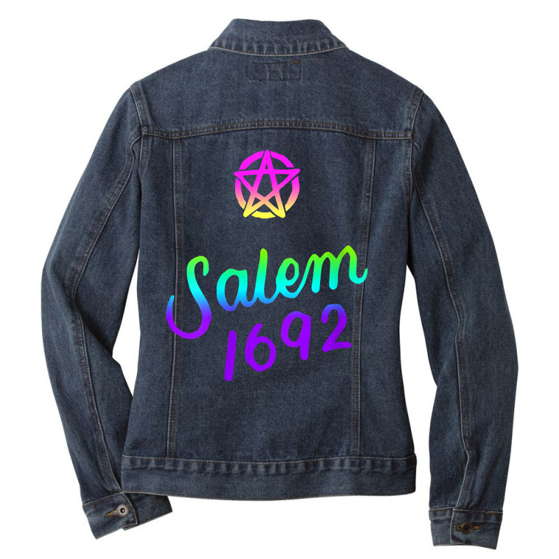 Occult Salem 1692 Ladies Denim Jacket by cryingfamilies16 | Artistshot