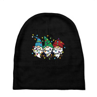 It's Fine We're Fine Everything Is Fine Gnome Preschool Crew Sweatshir Baby Beanies | Artistshot