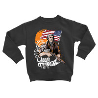 America Guns Glory Gut Toddler Sweatshirt | Artistshot