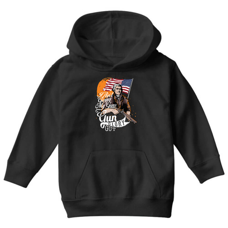 America Guns Glory Gut Youth Hoodie | Artistshot