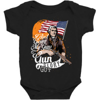 America Guns Glory Gut Baby Bodysuit | Artistshot