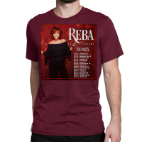 Reba Tour 2022   2023 Locations And Dates Classic T-shirt | Artistshot