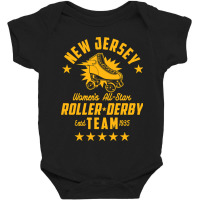 New Jersey Roller Derby Team Baby Bodysuit | Artistshot