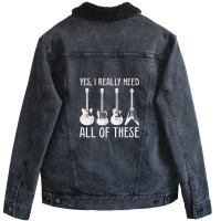 Yes5 Unisex Sherpa-lined Denim Jacket | Artistshot