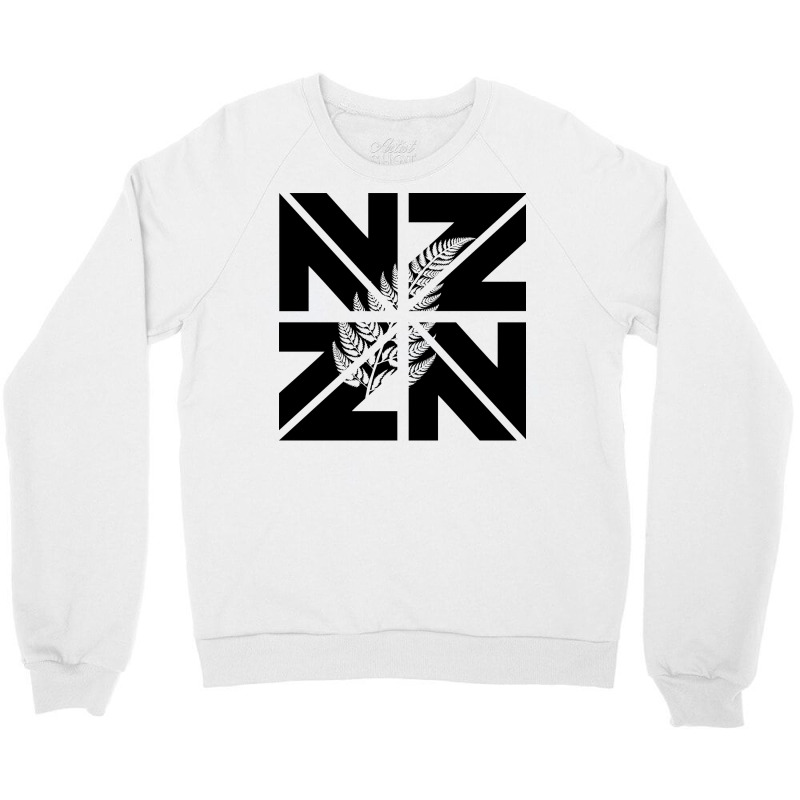 New Zealand With A Silver Quote Cute Crewneck Sweatshirt by lybohasmanop | Artistshot