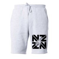 New Zealand With A Silver Quote Cute Fleece Short | Artistshot