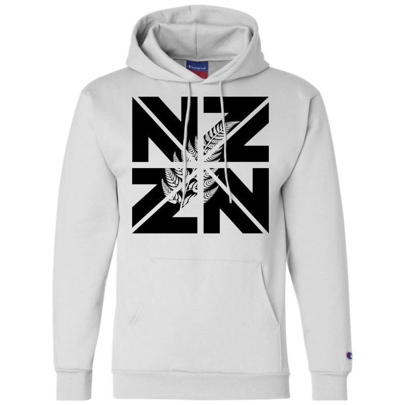 New Zealand With A Silver Quote Cute Champion Hoodie by lybohasmanop | Artistshot