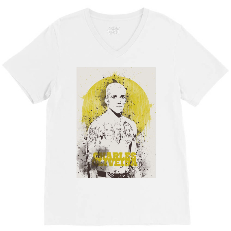 Charles Oliveira V-neck Tee | Artistshot